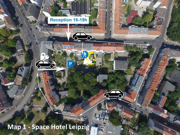 Space Hotel im Campus der JvP-Schule, Leipzig